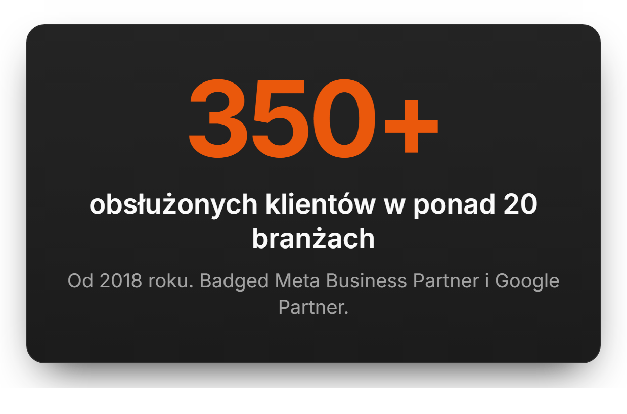 Doświadczenie z ponad 350 klientami | adsfox, agencja marketingowa dla firm usługowych