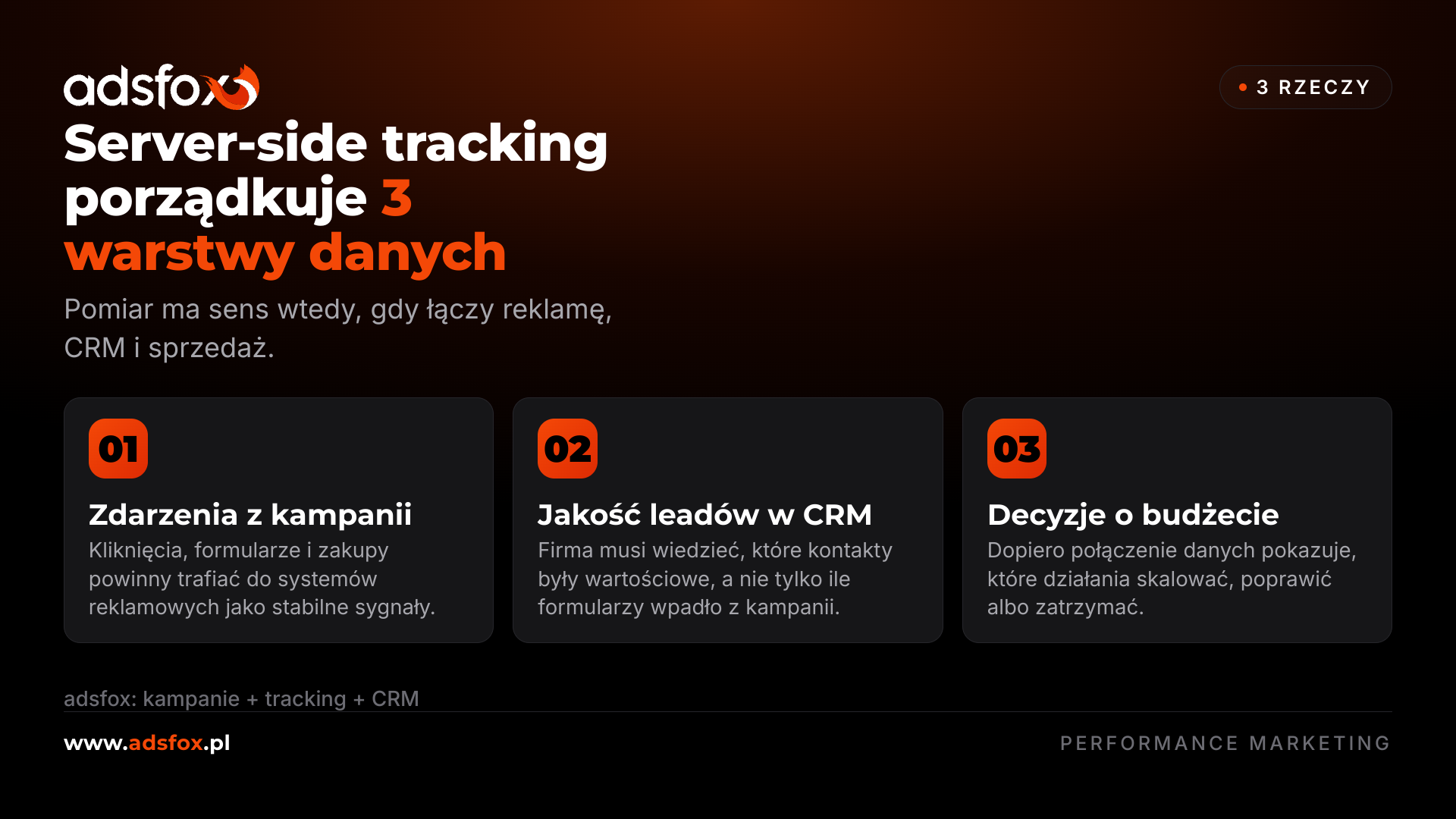 Trzy warstwy pomiaru kampanii w server-side tracking