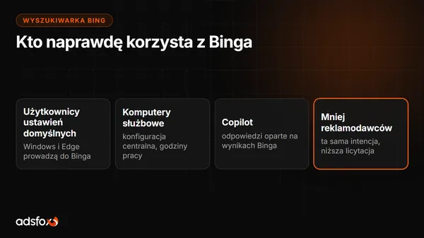 Cover for Wyszukiwarka Bing: kto z niej korzysta i po co