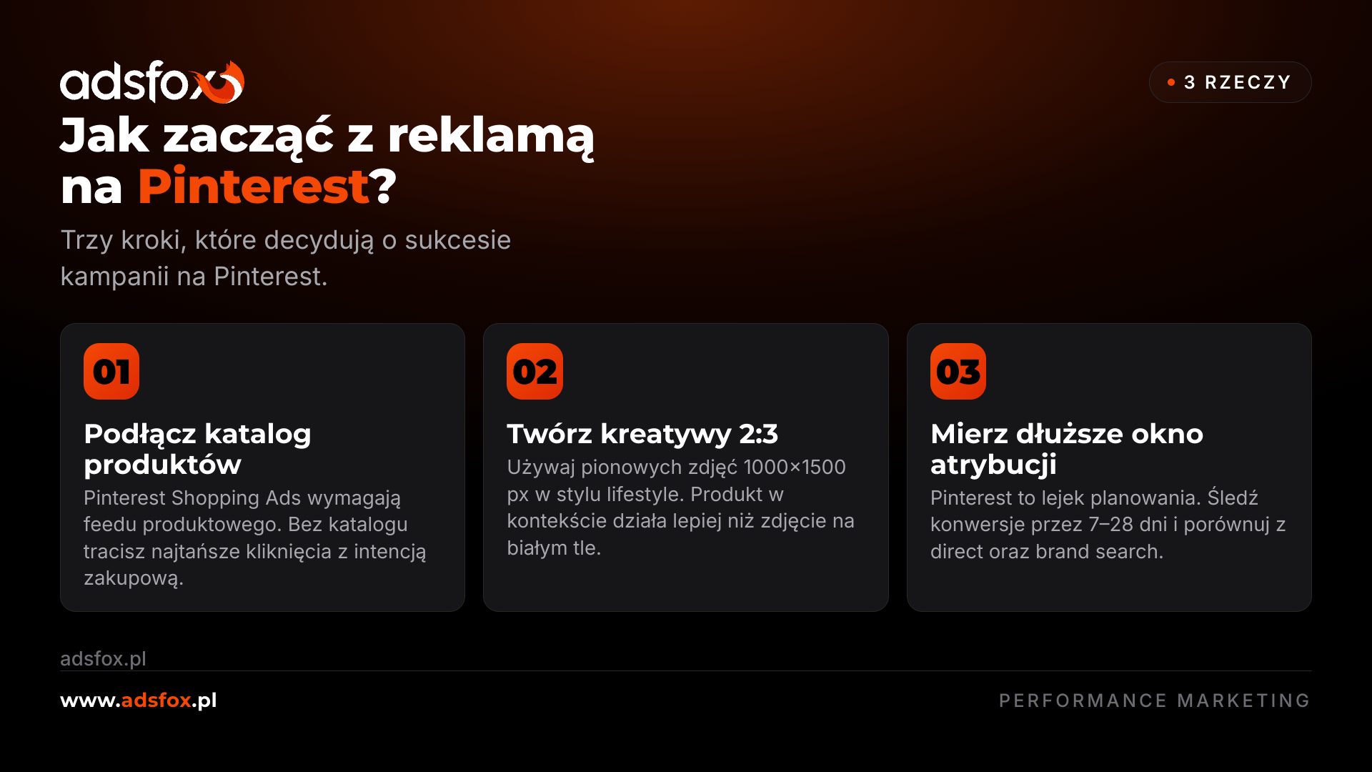3 kroki do skutecznej reklamy na Pinterest