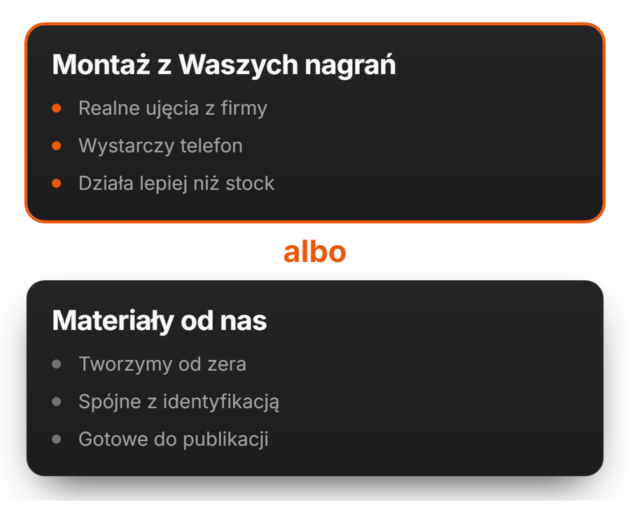 Grafiki i wideo: z Waszych materiałów albo od nas | adsfox, agencja marketingowa dla firm usługowych